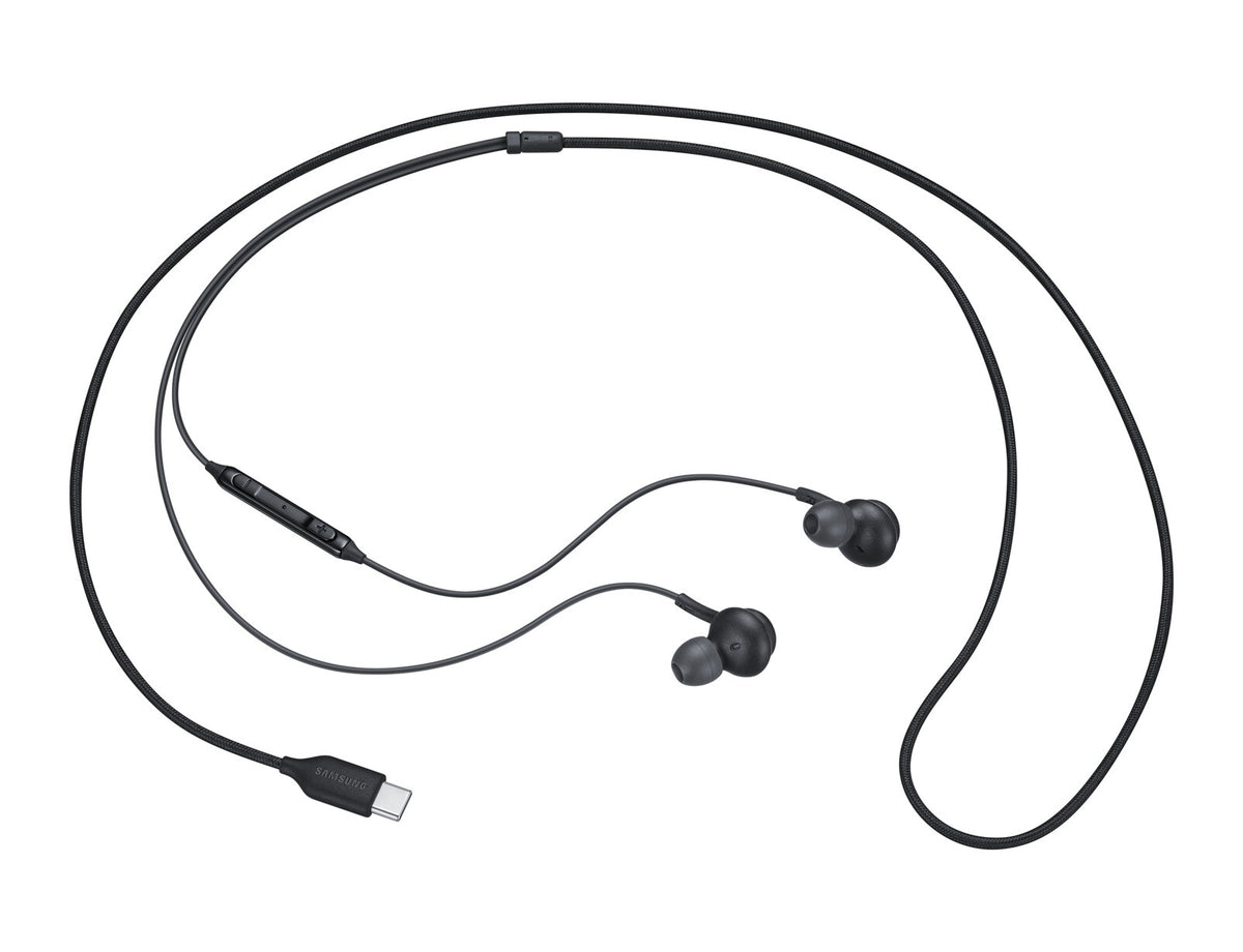Samsung EO-IC100 Headset Ledningsført I ørerne Opkald/musik USB Type-C Sort