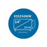Kensington MagPro Notebook privacy-filter