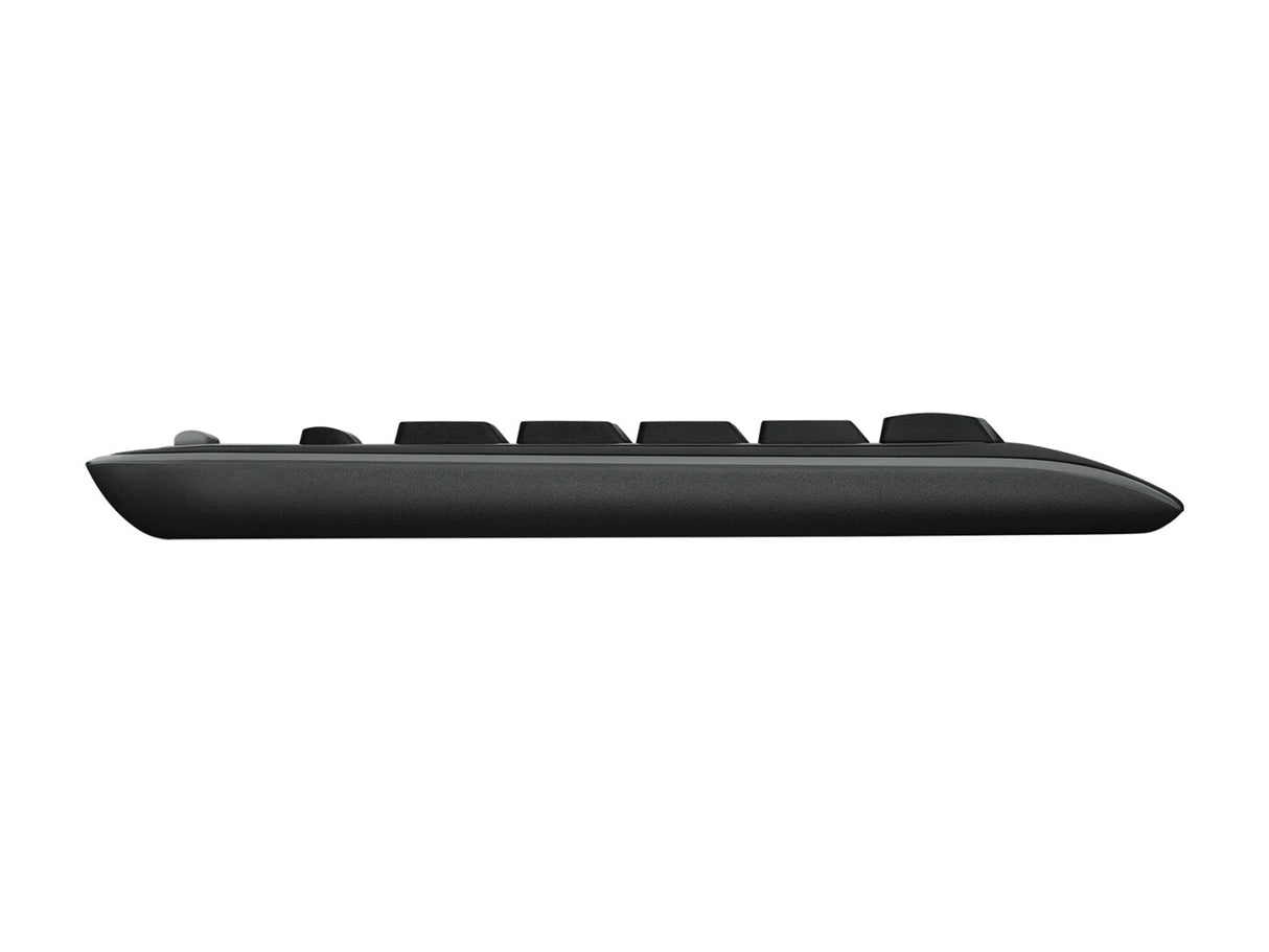 Logitech MK330 tastatur Mus inkluderet Kontor USB QWERTY US International Sort