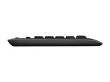 Logitech MK330 tastatur Mus inkluderet Kontor USB QWERTY US International Sort