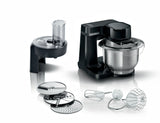 Bosch Serie 2 MUMS2EB01 foodprocessor 700 W 3,8 L Sort, Rustfrit stål