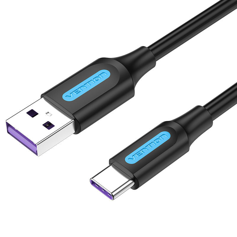 Vention CORBI USB-kabel USB 2.0 3 m USB A USB C 0,48 Gbit/sek. Sort