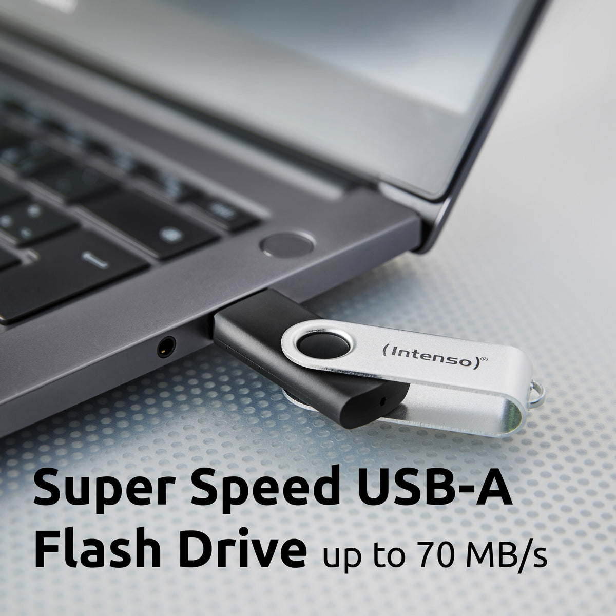 Intenso Pendrive 128GB Office Line USB 3.2, sort EU (3543491)