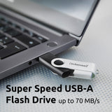 Intenso Pendrive 32GB Office Line USB 3.2, sort EU (3543480)