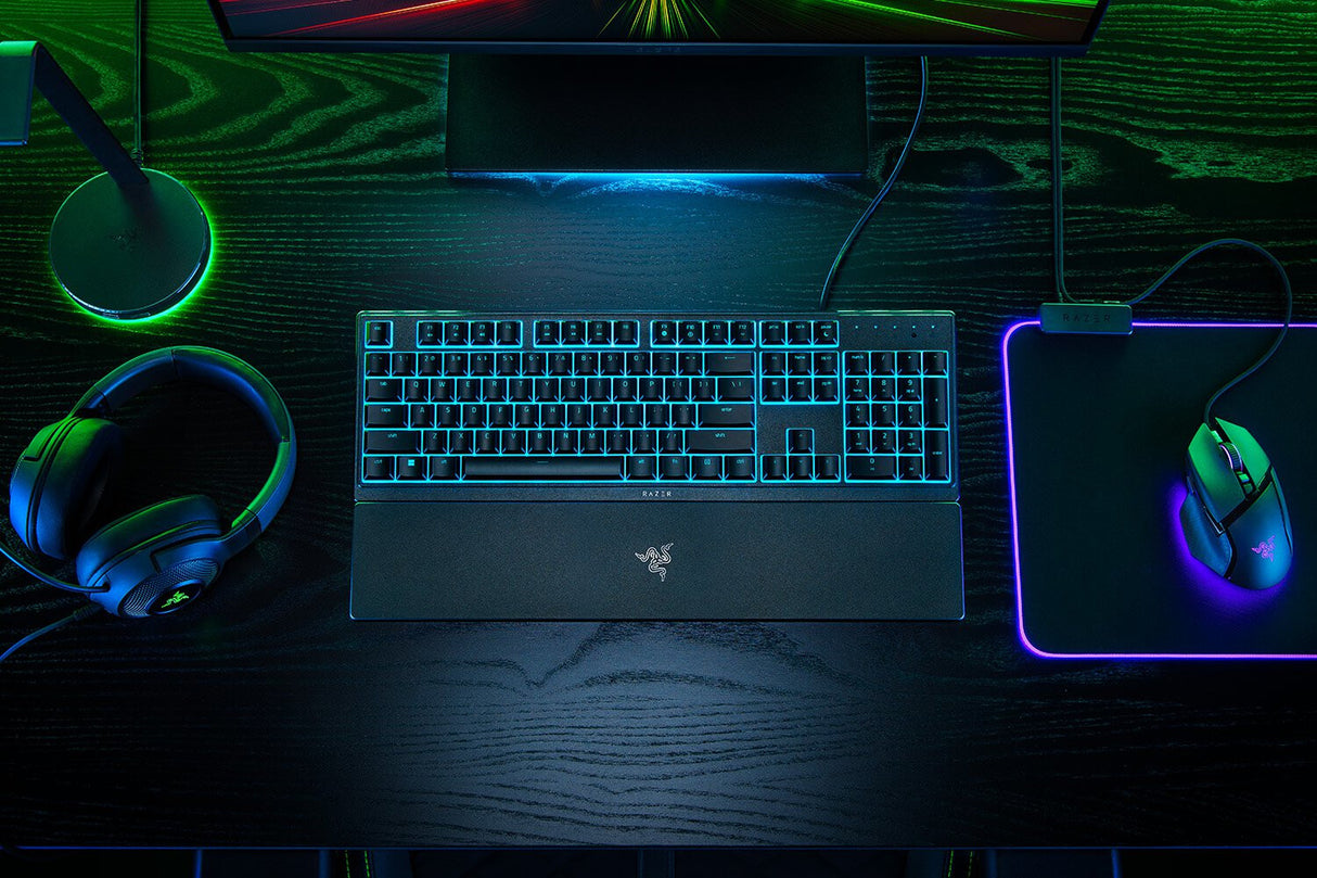 Razer Ornata V3 X - US tastatur Spil USB Sort