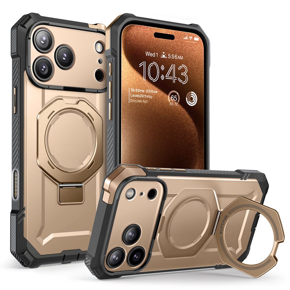 Supcase UB Grip Mag MagSafe Case til iPhone 17 Pro - Guld