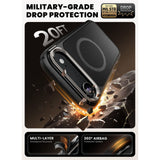 Supcase IBLSN Ares Flip Mag MagSafe Case til iPhone 17 Air - sort