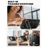 Supcase IBLSN Ares Flip Mag MagSafe Case til iPhone 17 Air - sort