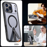 Hybrid Armor X Case til Samsung Galaxy S26 Ultra med Stand, Kompatibel med MagSafe - sort