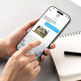 Ringke Easy Slide 2-pack hærdet glas til iPhone 17 Pro Max - sort