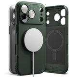 Ringke Onyx Magnetisk MagSafe Case til iPhone 17 Pro - Grøn
