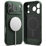 Ringke Onyx Magnetisk MagSafe Case til iPhone 17 Pro - Grøn