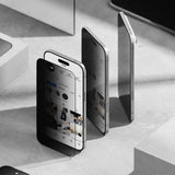 Ringke Easy Slide 2-pack Privacy Glass til iPhone 17 Air - sort