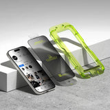 Ringke Easy Slide 2-pack Privacy Glass for iPhone 17 - Black