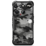 Ringke Fusion X Case for Nothing Phone 3 - Gray and Black