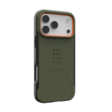 UAG Civilian MagSafe Case til iPhone 17 Pro Max - Olive Orange