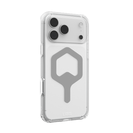 UAG Plyo MagSafe Case til iPhone 17 Pro Max - klart sølv