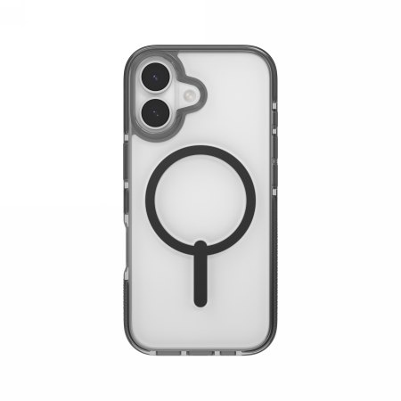 ZAGG Santa Cruz Snap MagSafe Case til iPhone 17 - Clear Black