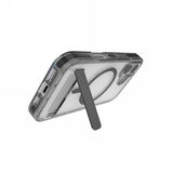 ZAGG Santa Cruz Snap KS MagSafe Case med stand til iPhone 17 - Klar og sort