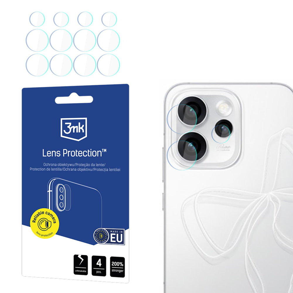 3mk Lens ProtectionTM Hybrid Camera Lens Glass til Oppo Reno 15 Pro