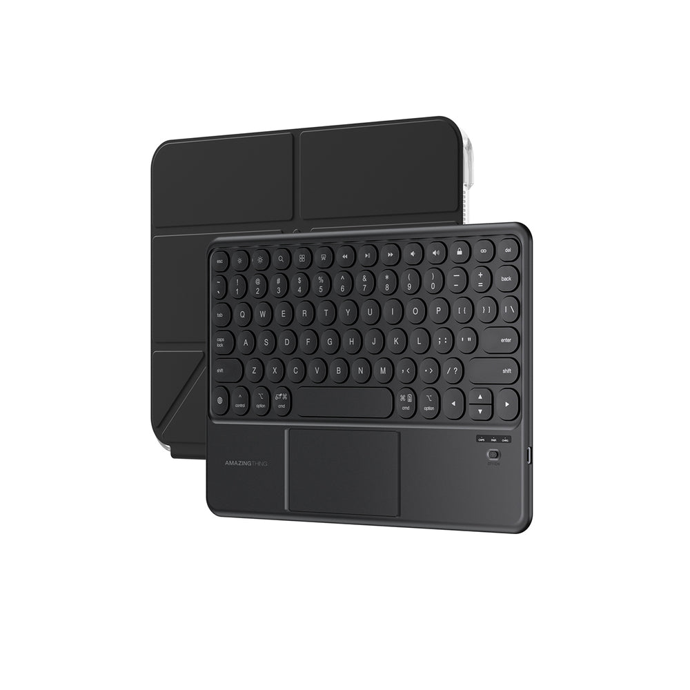 AmazingThing Minimal Case Keylite Combo Keyboard Case til iPad Air M3 11" - sort