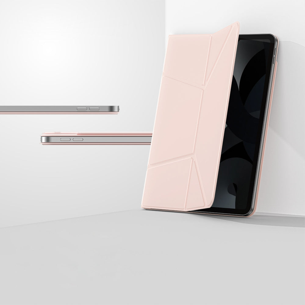 AmazingThing Matte Pro Mag Folio Case med Stativ til iPad Air M3 11" - Pink