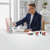 AmazingThing Matte Pro Mag Folio Case med Stativ til iPad Air M3 11" - Pink