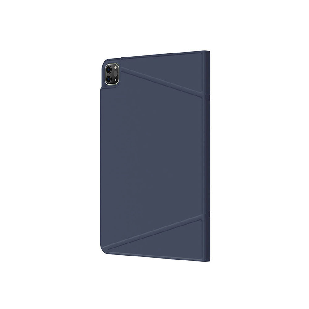 AmazingThing Matte Pro Mag Folio Case med Stativ til iPad Air M3 13" - Blå
