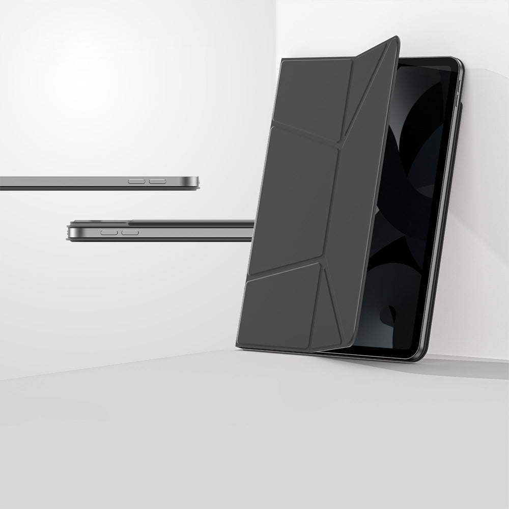 AmazingThing Matte Pro Mag Folio Case med Stativ til iPad Air M3 13" - sort
