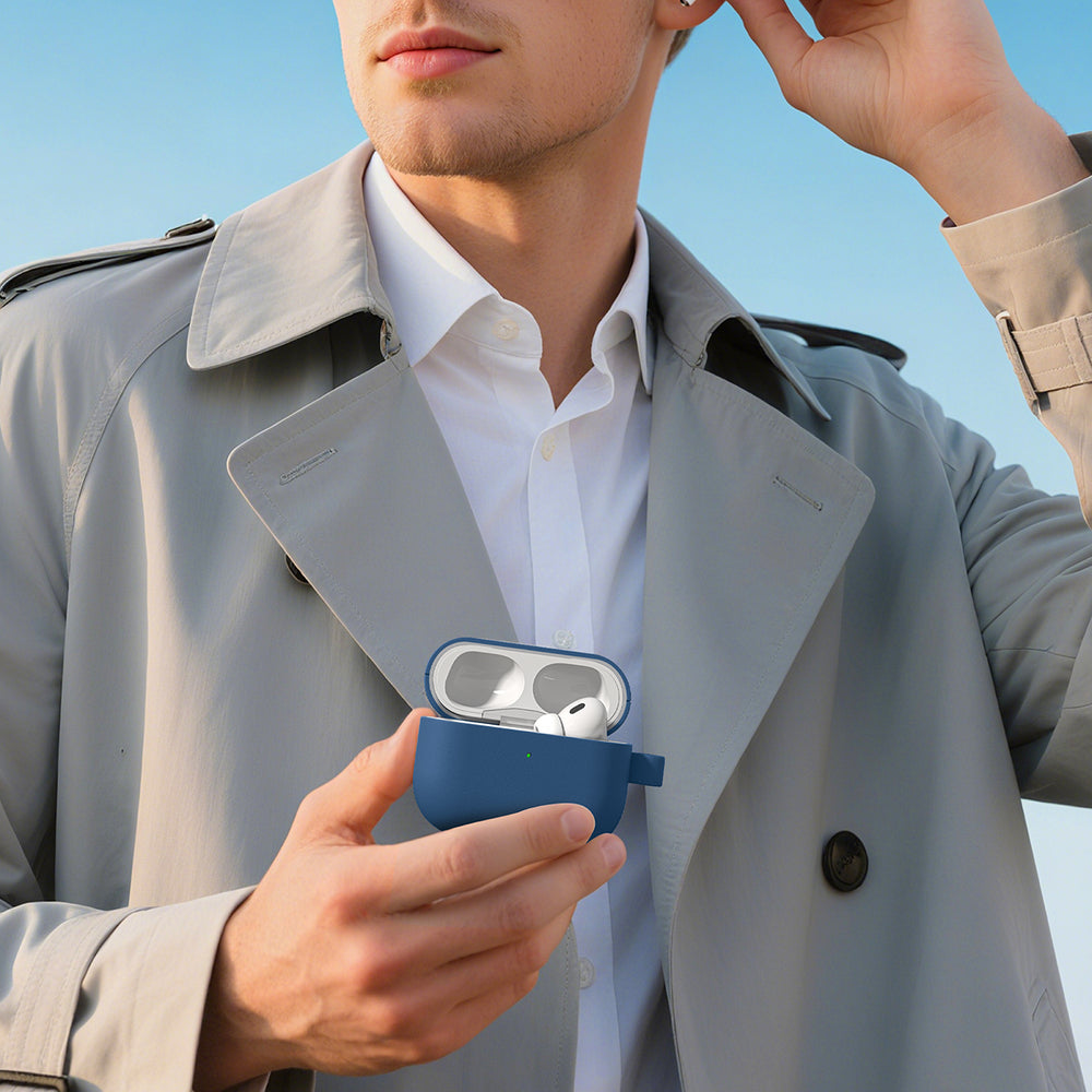 AmazingThing Glamour AirPods Pro 3 beskyttelsesfoder - Blå