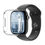 AmazingThing Minimal beskyttende sag til Apple Watch Series 11 46mm - Clear