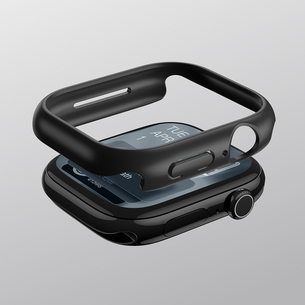 AmazingThing Minimal beskyttelsesfoder til Apple Watch Series 11 42mm - sort