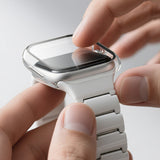 AmazingThing Radix Glass Screen Protector med Case til Apple Watch Series 11 46mm - Clear