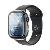 AmazingThing Radix Glass Screen Protector med Case til Apple Watch Series 11 46mm - Clear