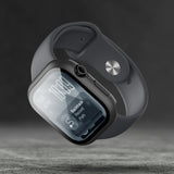 AmazingThing Radix Glass Screen Protector med Case til Apple Watch Series 11 42mm - sort