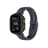 AmazingThing minimalt beskyttelsesfodral til Apple Watch UItra 3 49mm - sort