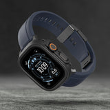 AmazingThing minimalt beskyttelsesfodral til Apple Watch UItra 3 49mm - sort