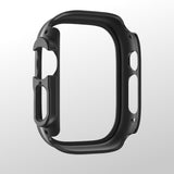 AmazingThing minimalt beskyttelsesfodral til Apple Watch UItra 3 49mm - sort