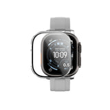 AmazingThing Radix Glass Screen Protector med Case til Apple Watch UItra 3 49mm - Clear