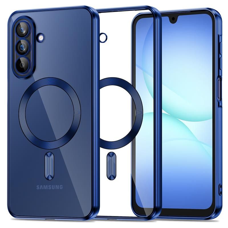 Tech-Protect MagFlex MagSafe Case til Samsung Galaxy A17 4G/5G - gennemsigtig blå