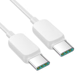 Joyroom S-A14 USB-C-kabel - USB-C 60W 1,2 m - hvid