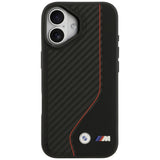 BMW M Carbon Line & Logo MagSafe Case til iPhone 17 - Rød