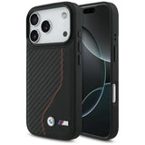 BMW M Carbon Line & Logo MagSafe Case for iPhone 17 Pro - Red