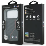 BMW M Carbon Line & Logo MagSafe Case for iPhone 17 Pro - Red
