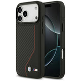 BMW M Carbon Line & Logo MagSafe Case til iPhone 17 Pro Max - Rød
