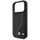 BMW M Carbon Line & Logo MagSafe Case for iPhone 17 Pro - Yellow