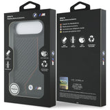 BMW M Carbon Line & Logo MagSafe Case til iPhone Air - Rød