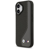 BMW M Carbon Logo MagSafe Case til iPhone 17 - sort og grå