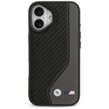 BMW M Carbon Logo MagSafe Case til iPhone 17 - sort og grå
