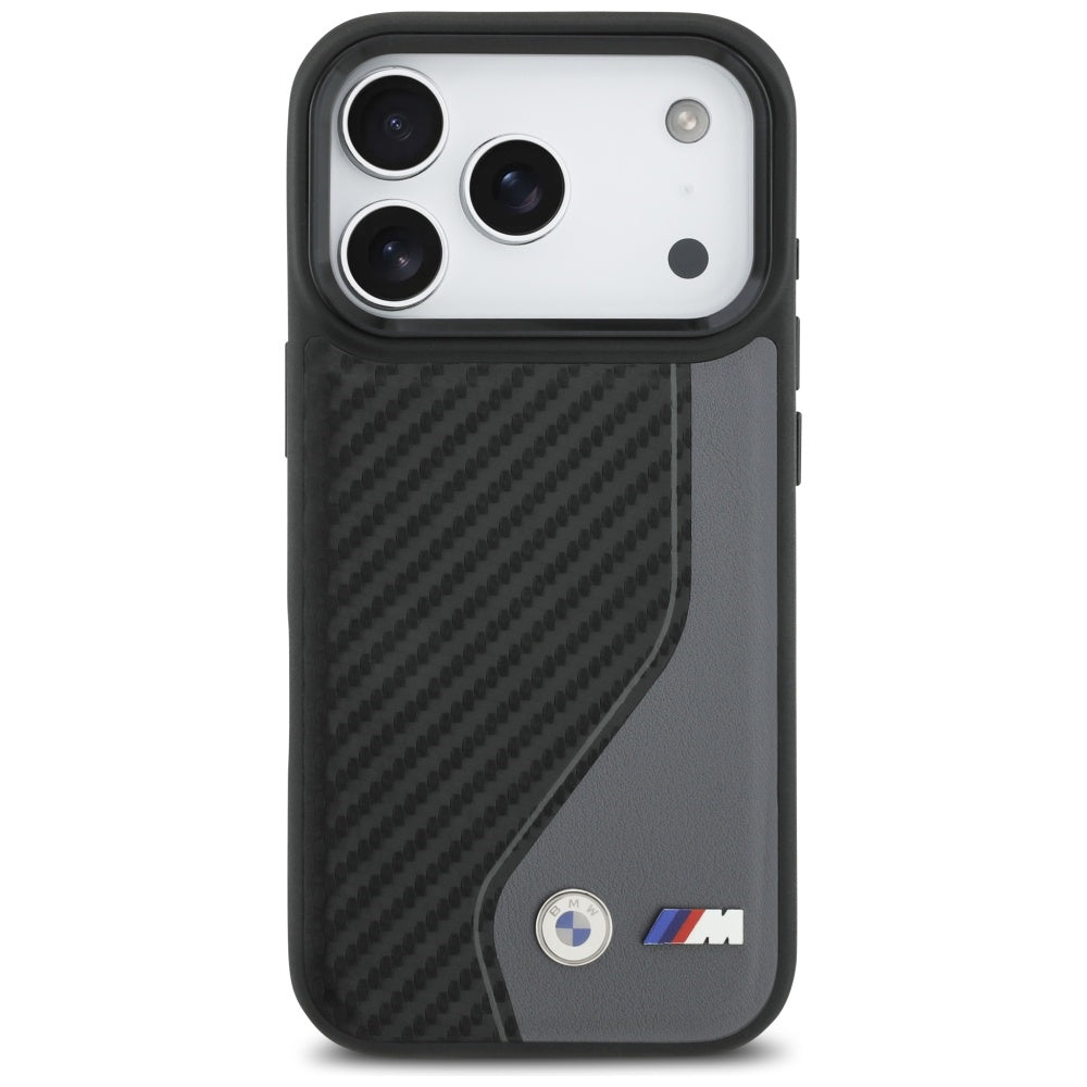 BMW M Carbon Logo MagSafe-hylster til iPhone 17 Pro - grafit